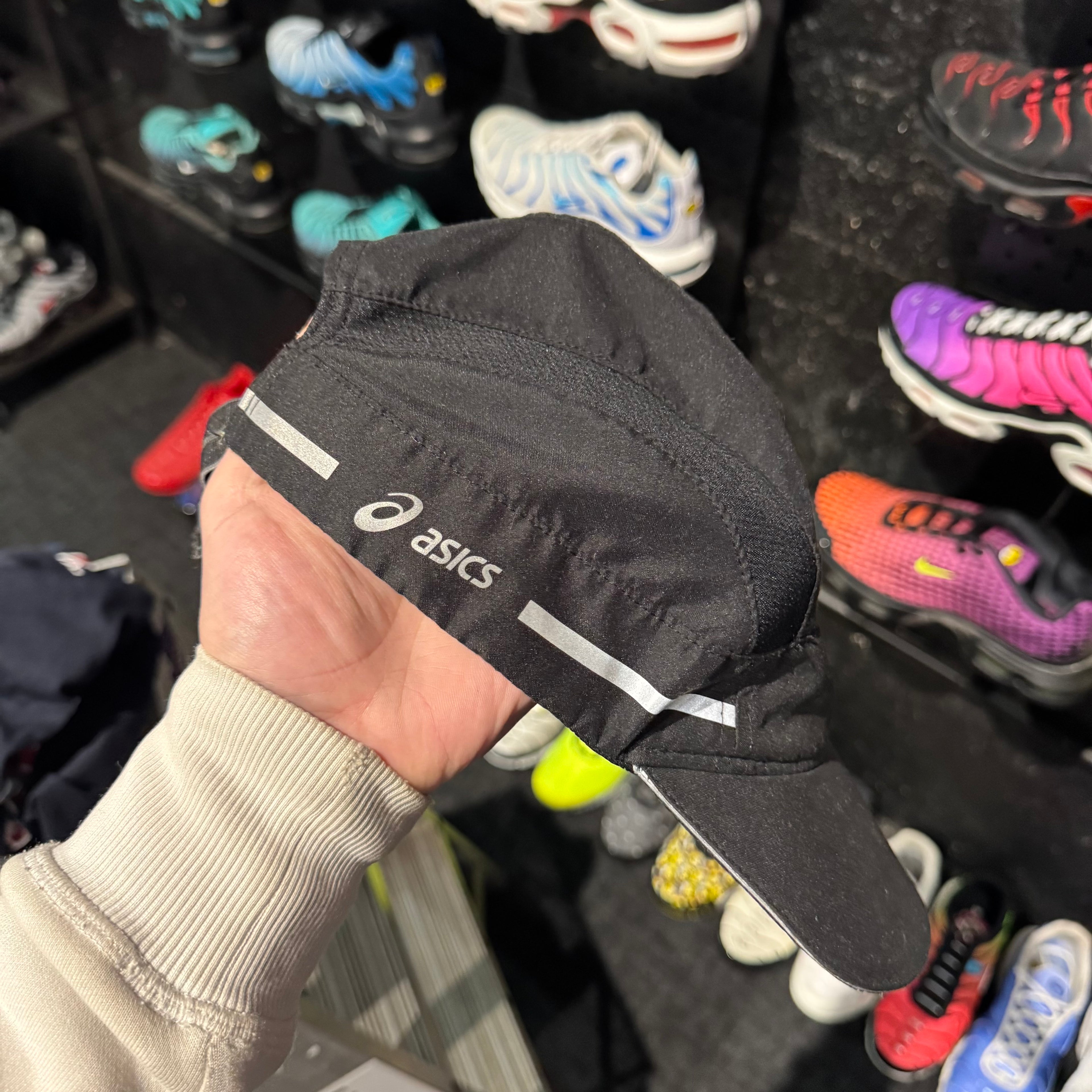 Asics Reflective Brim Logo Cap 'Black' (Second hand)