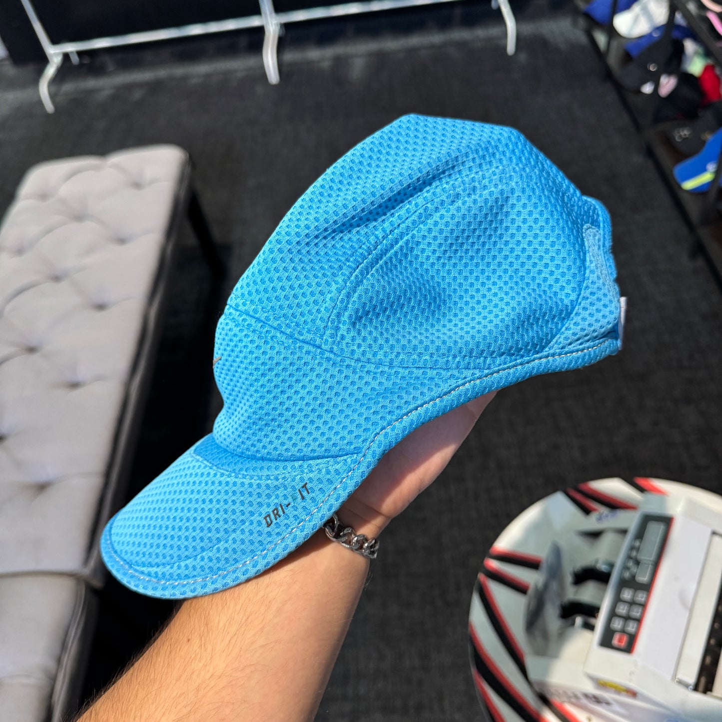 Nike Daybreak Drifit 5 Pannel Mesh Cap 'Blue' (Second hand)