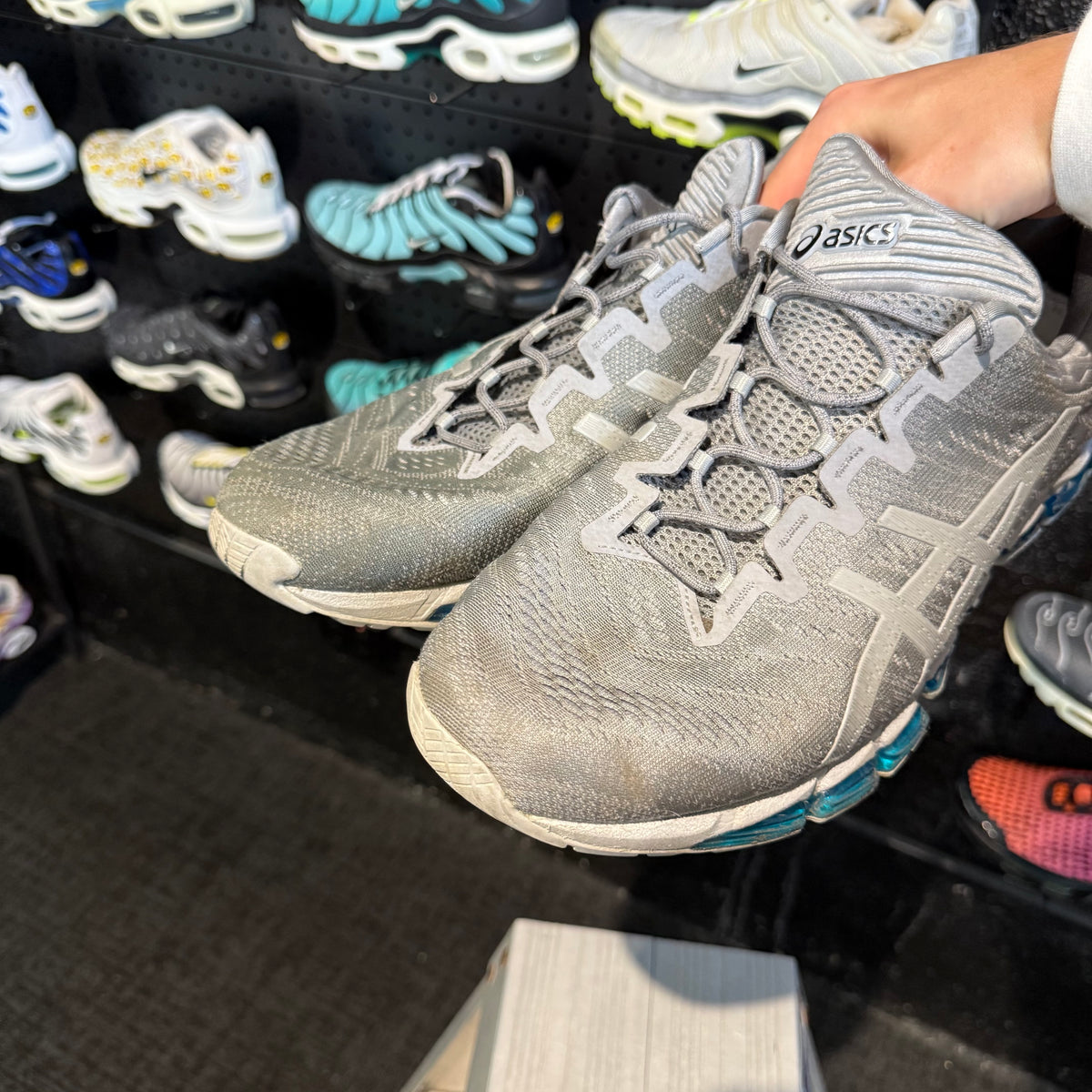 Asics Gel-Quantum 360 5 Jacquard 'Sheet Rock Island Blue' (Second hand)