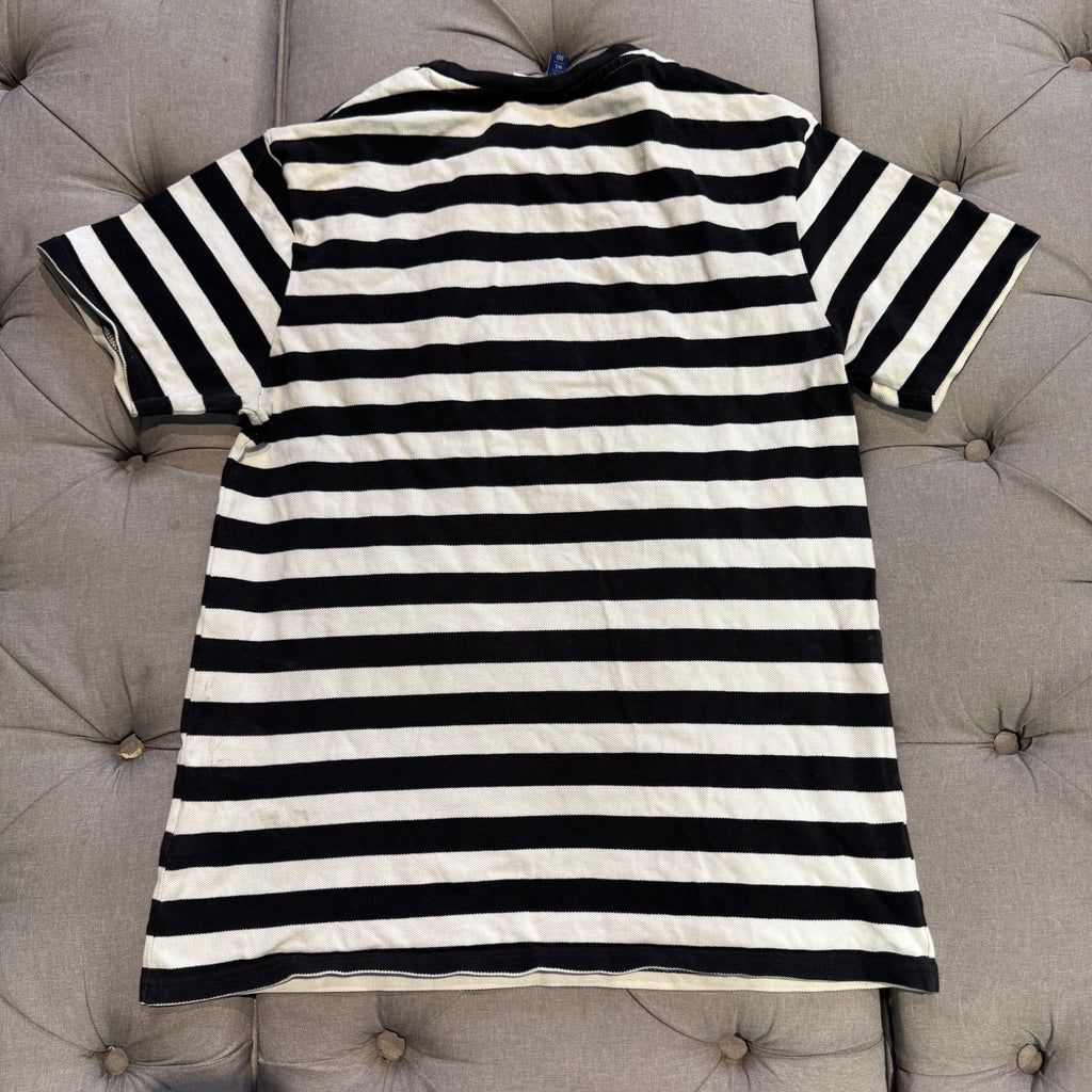 Nautica Competition EST96 Stripe T-Shirt 'White Black' (Second hand)