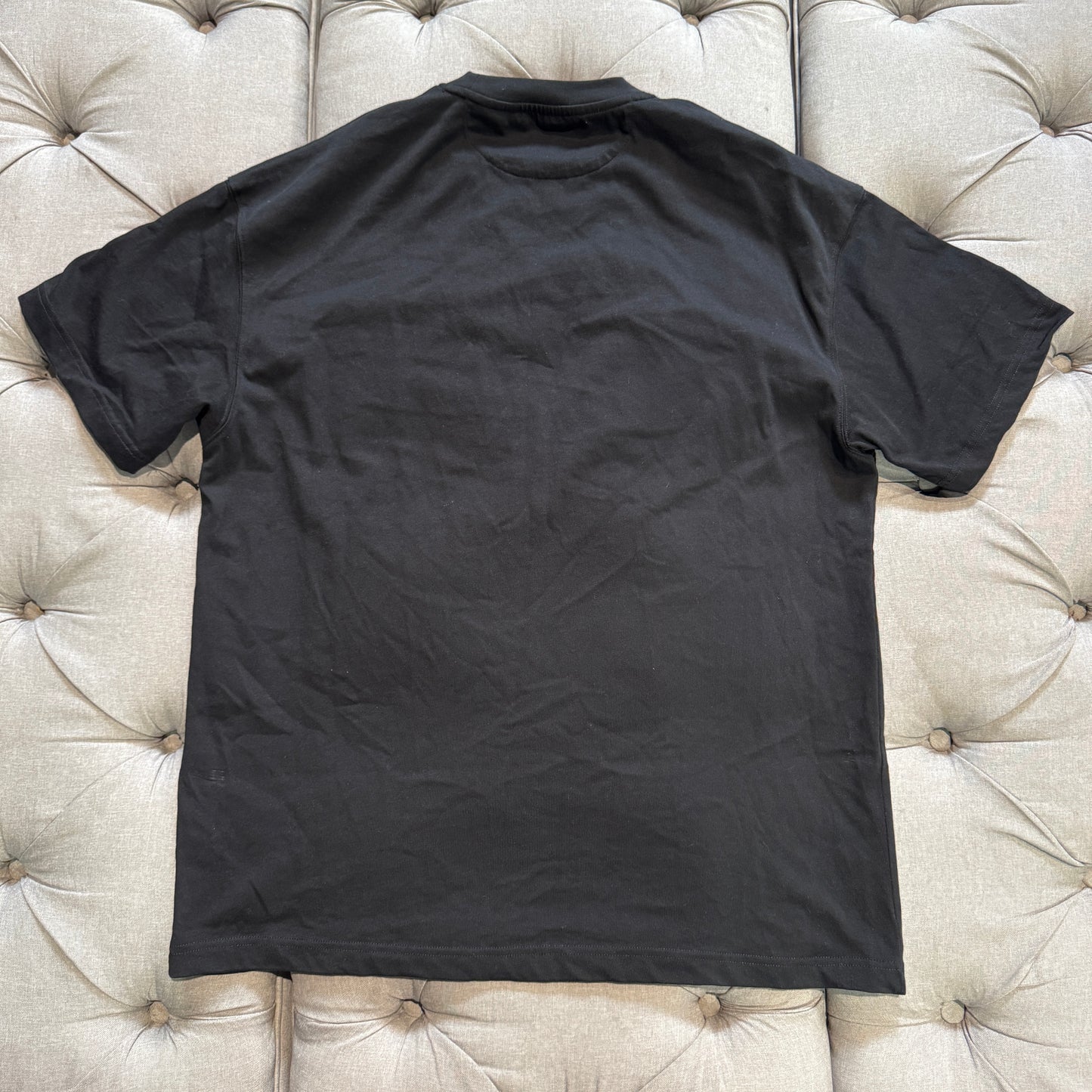 Geedup X Trapstar Script Logo T-shirt 'Black White Red' (Second hand)