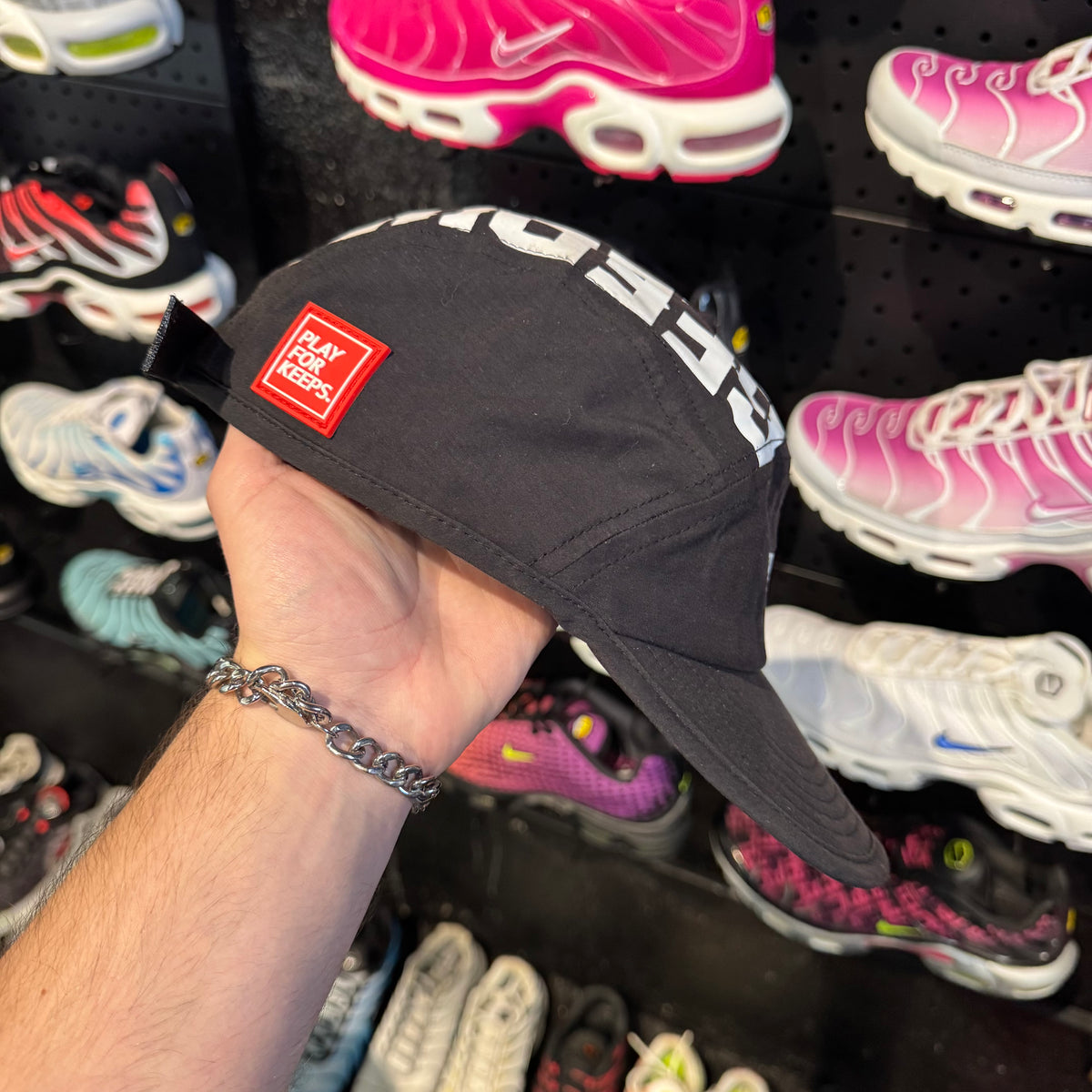 Geedup Play For Keeps Cap 'Black White' (Second hand)
