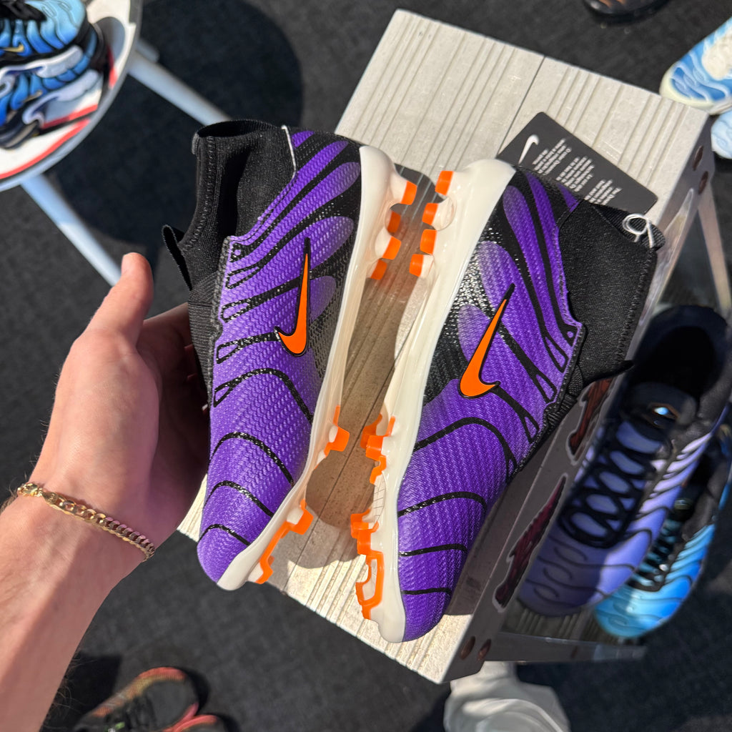 Nike Mercurial Superfly 9 FG Kylian Mbappé Air Max Plus 'Voltage Purple' (Brand New)