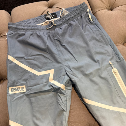 Geedup X ArrDee Sublimated Pants 'Baby Blue Peach' (Brand New)