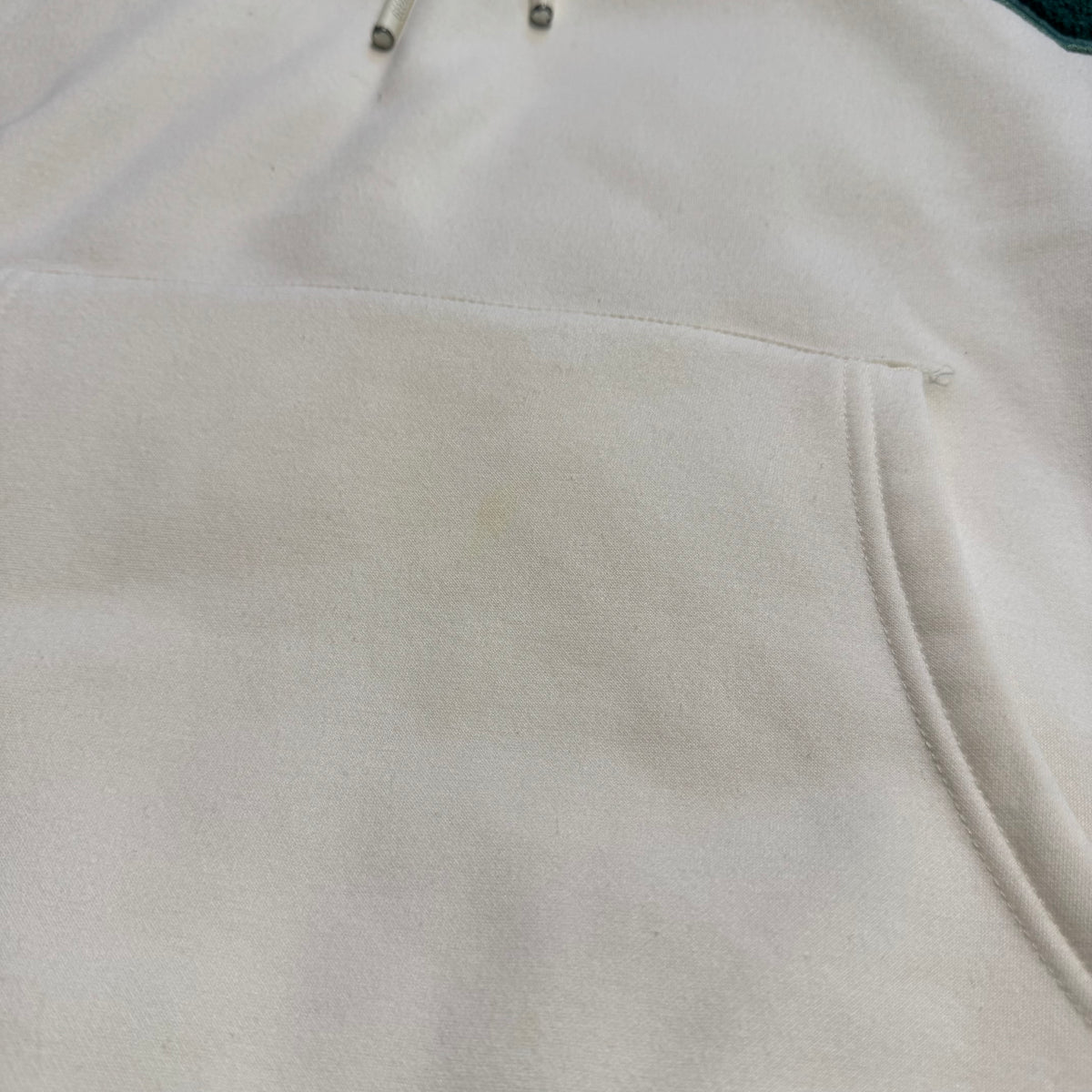 Geedup Team Logo Hoodie 'White Green' (Second hand)