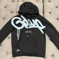 Geedup Handstyle Hoodie 'Blue Black' (Second hand)