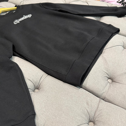 Geedup OS Script Crewneck 'Black White' (Second hand)