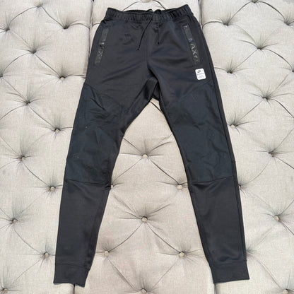 Nike Air Max Track Pants 'Black Silver Caution Badge' (Second hand)