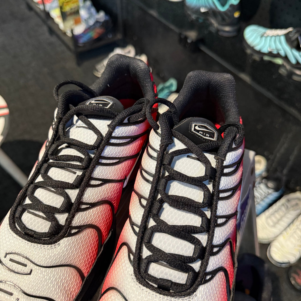 Nike Air Max Plus TN 'Pure Platinum University Red' (Brand New)