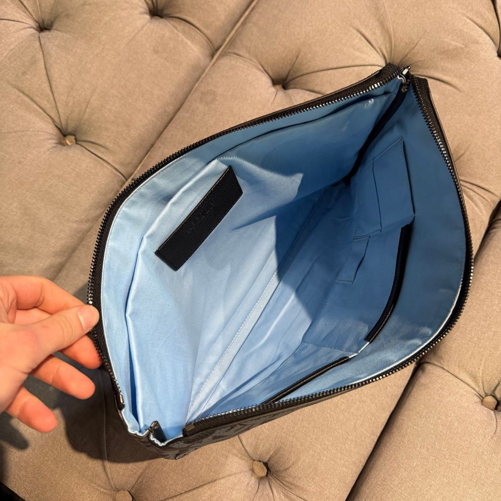 Geedup Blue Handstyle Leather Laptop Case (Unreleased) (Second hand)