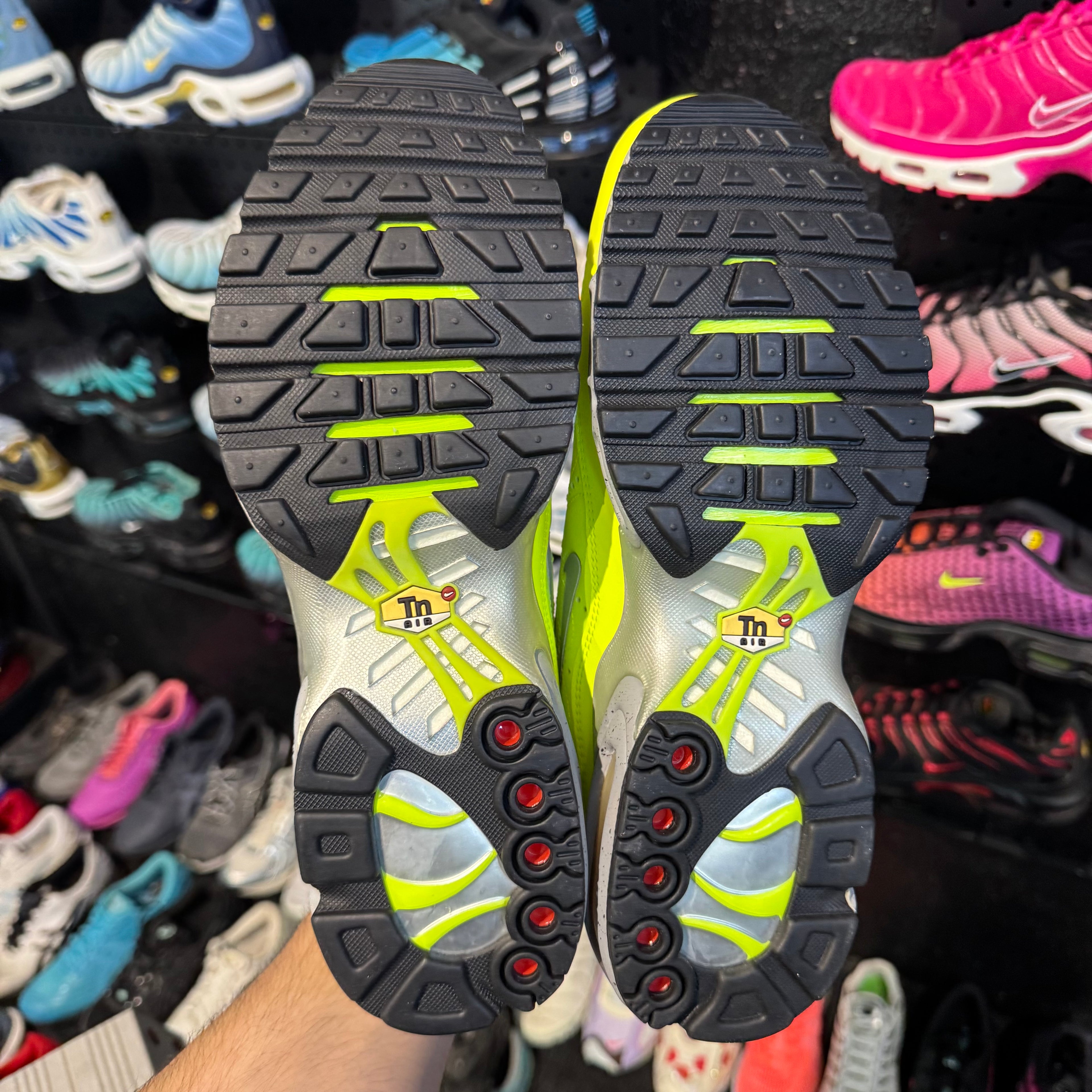 Nike Air Max Plus TN PRM 'Volt Silver Wolf Grey' (Brand New)