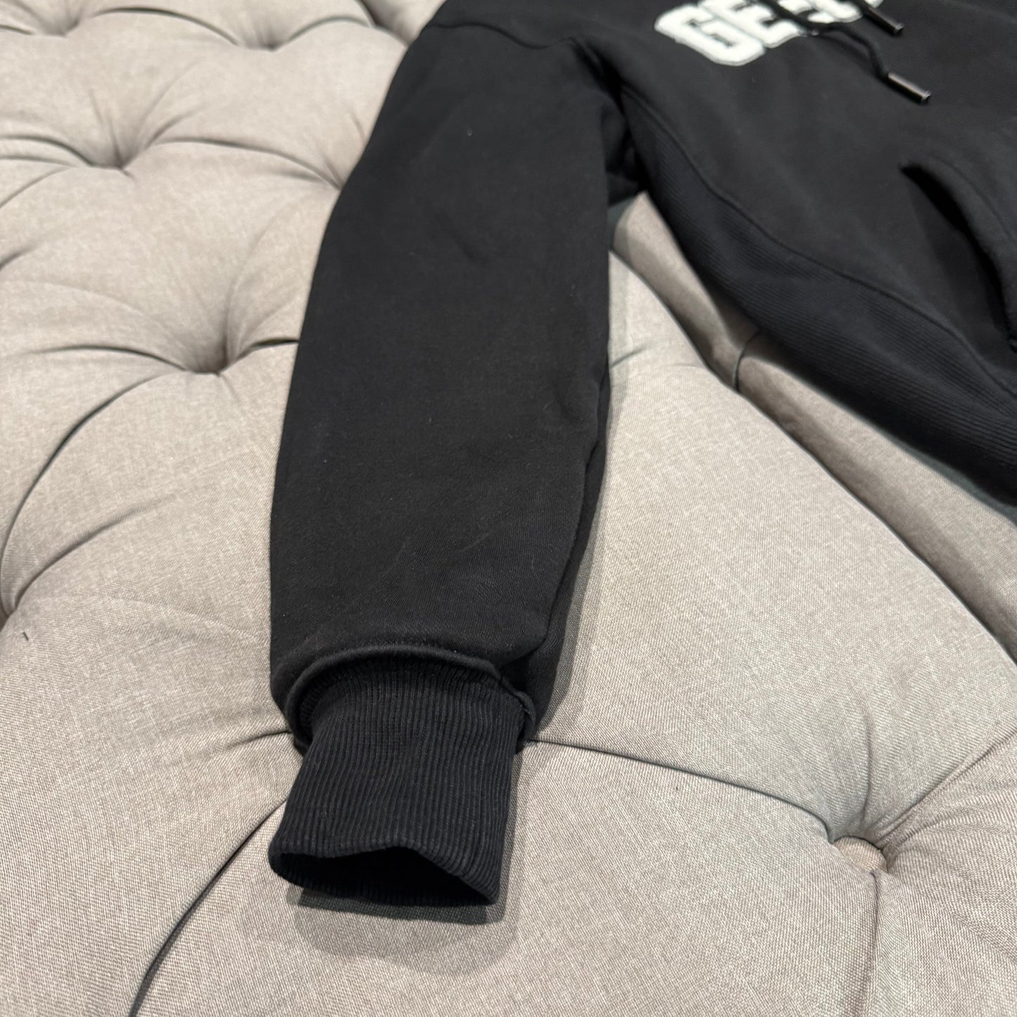 Geedup Play For Keeps Hoodie 'Black White' (Second hand)