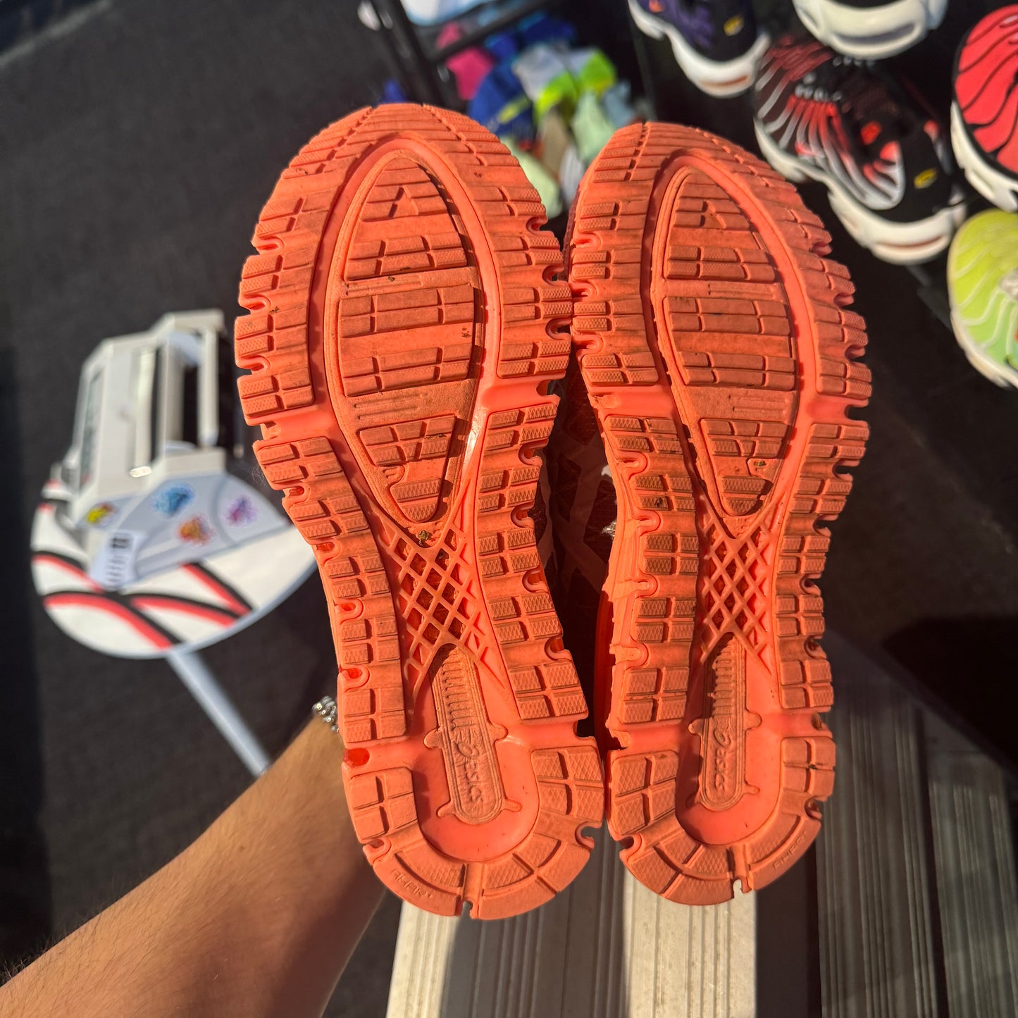 Asics Gel-Quantum 180 4 'Sun Coral Grey' (Second hand)