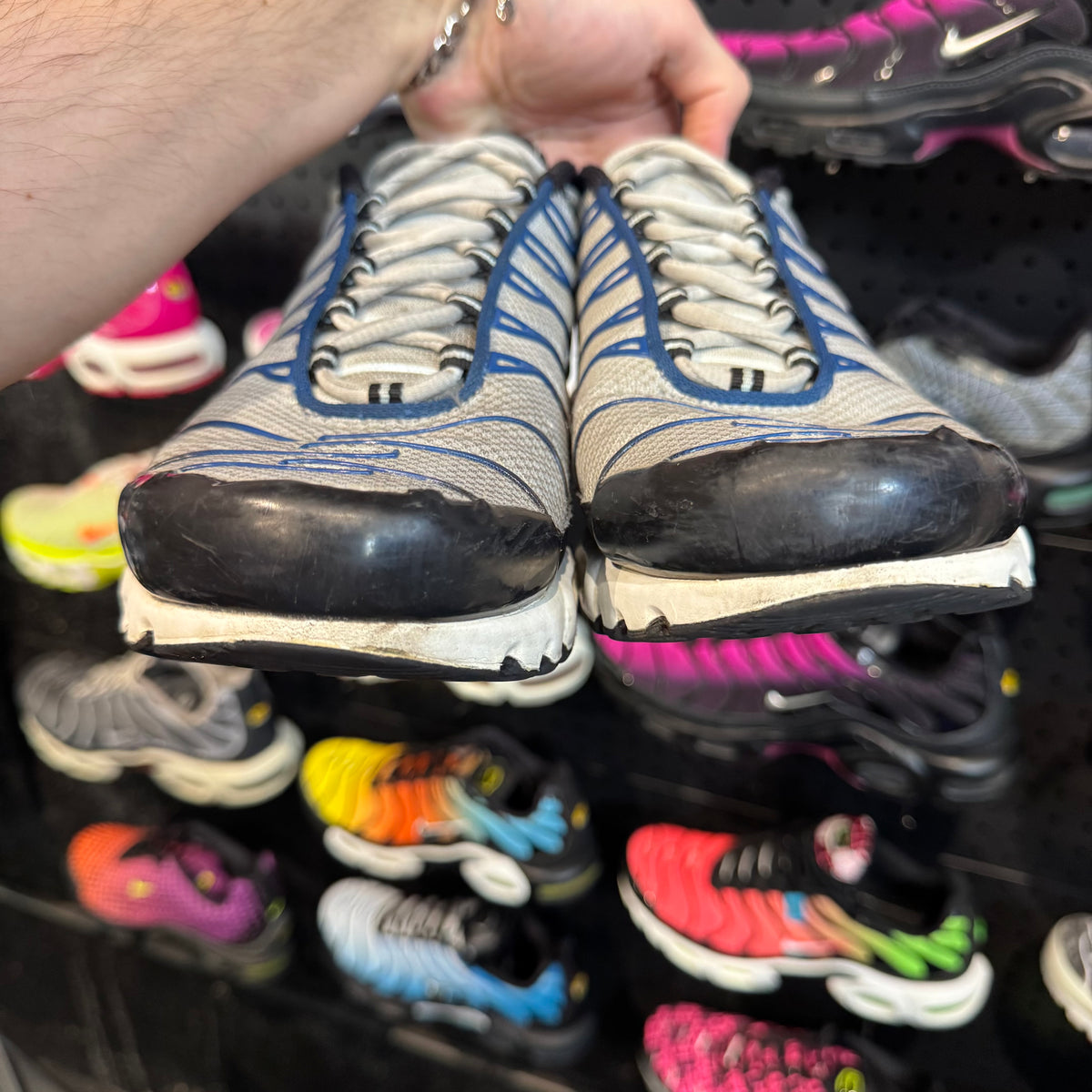 Nike Air Max Plus TN 'Pure Platinum Court Blue' (Second hand)