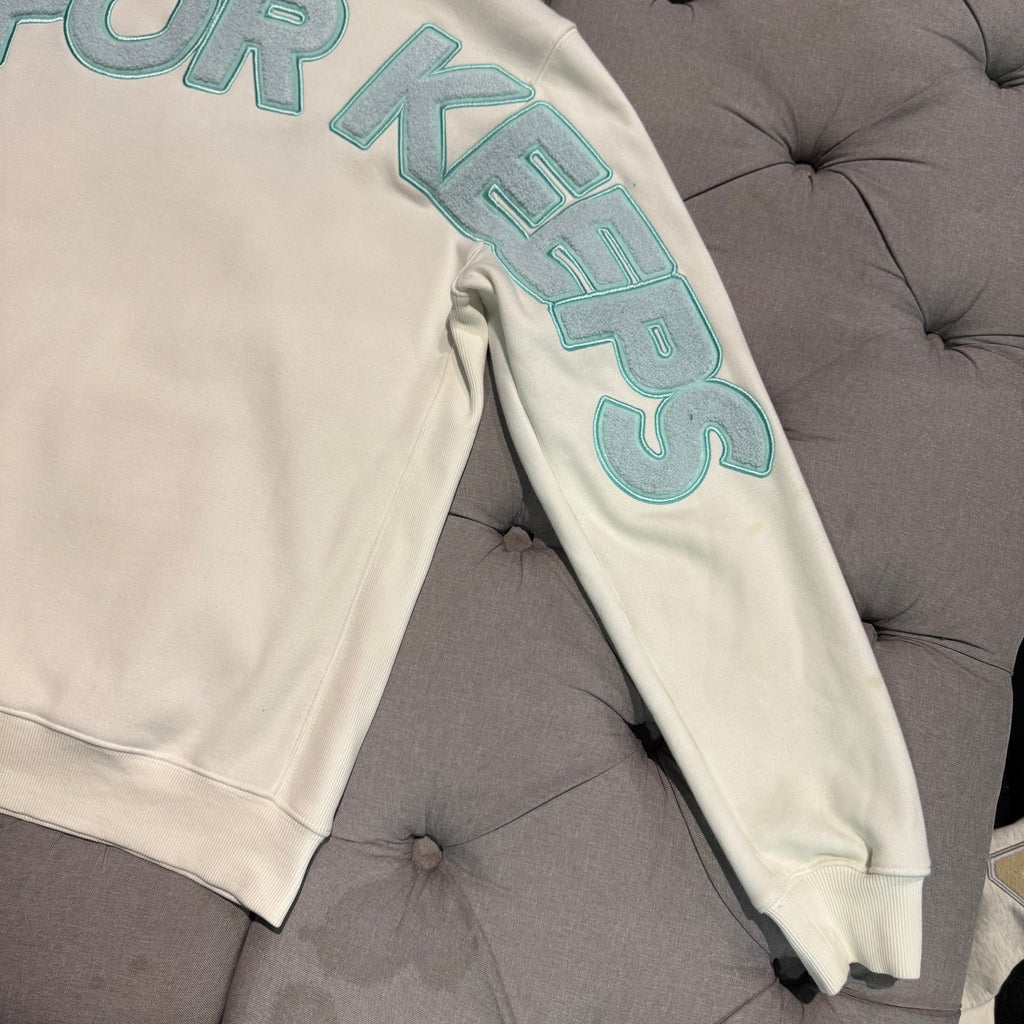 Geedup Play For Keeps Hoodie 'Bone Teal' (Second hand)
