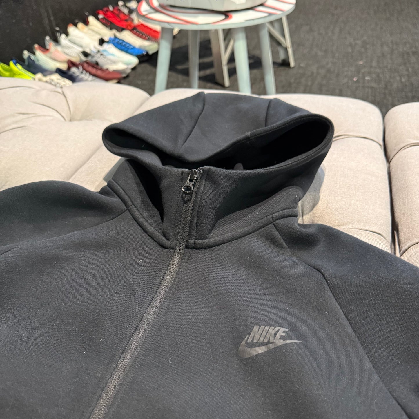 Nike Tech Fleece Jacket 'Black' (Second hand)