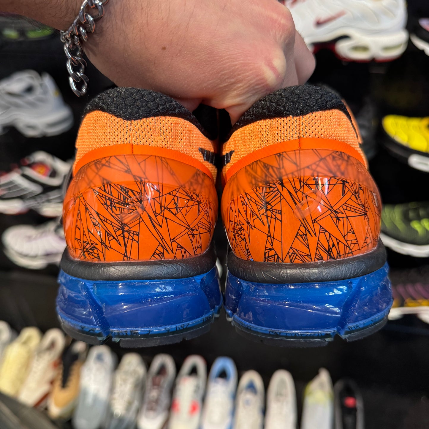 Asics Gel-Quantum 360 1 (OG 2015) 'Hot Orange Black Blue' (Brand New)