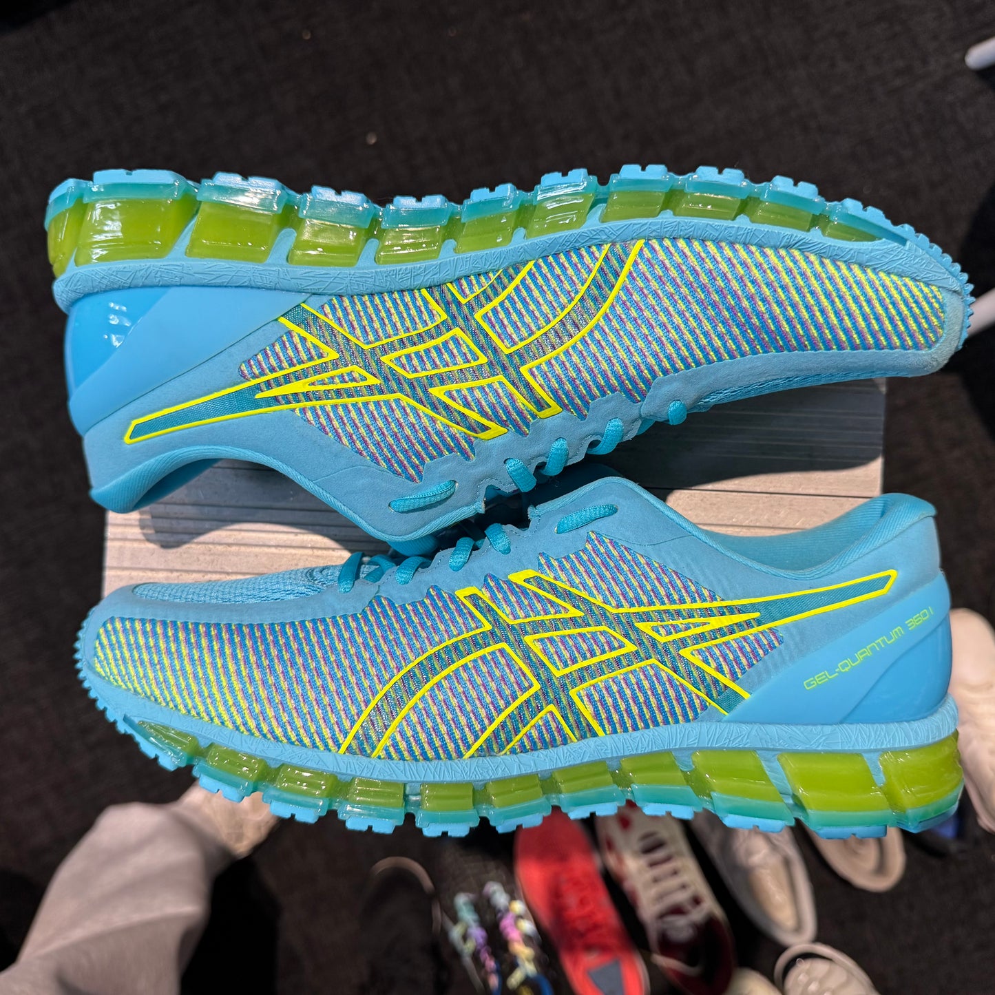 Asics Gel Quantum 360 1 CM 'Aquarium Safety Yellow' (Brand New)