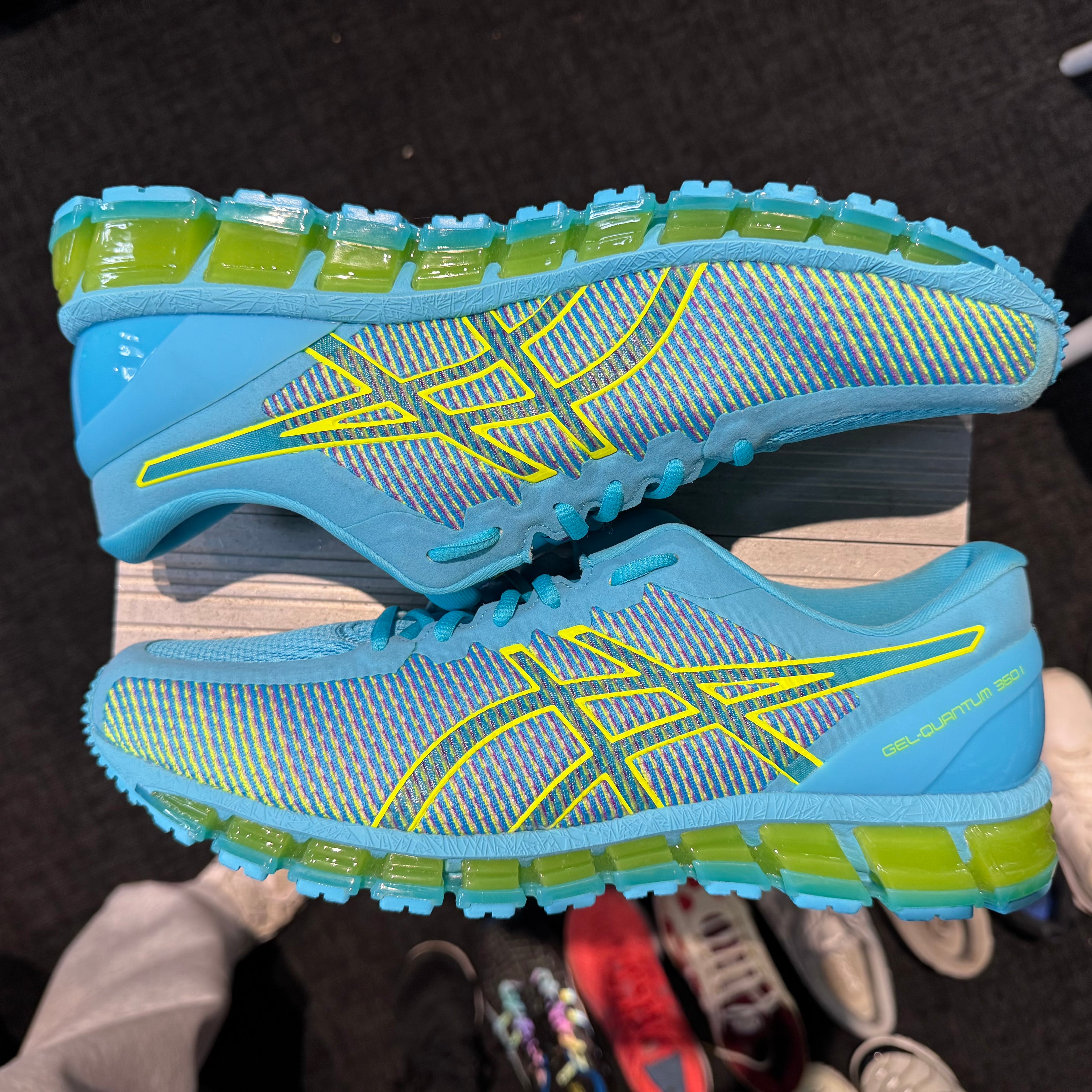 Asics Gel Quantum 360 1 CM 'Aquarium Safety Yellow' (Brand New)