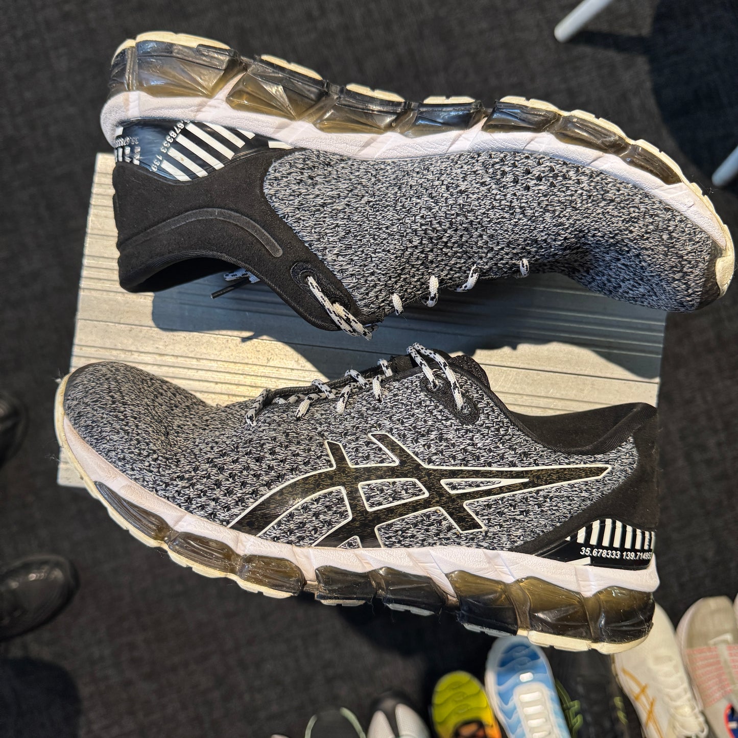 Asics Gel Quantum 360 5 Knit 'Black White' (Second hand)
