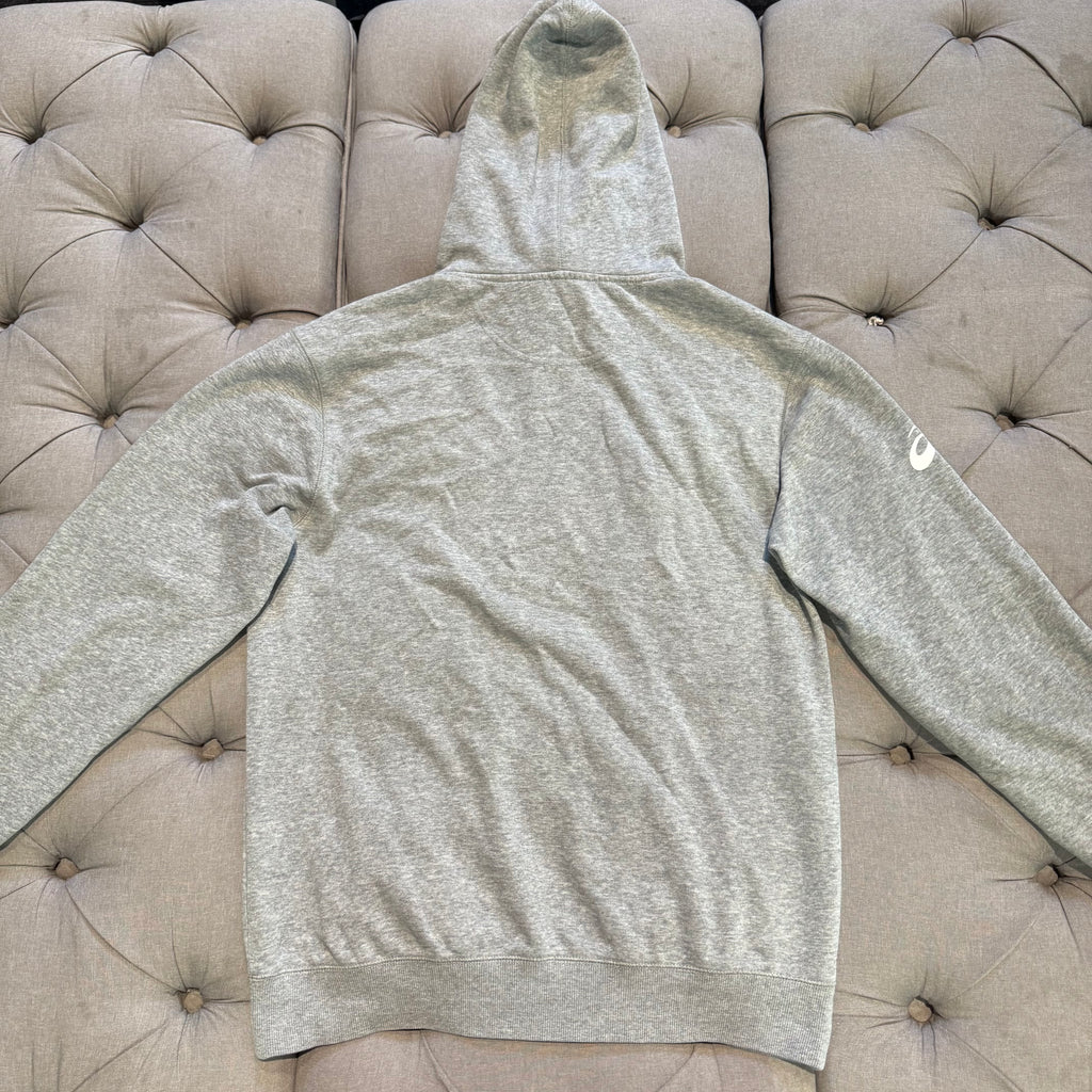 Asics Front Logo Hoodie 'Grey White' (Second hand)