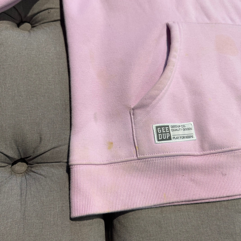 Geedup Team Logo Hoodie 'Black Lavender' (Second hand)