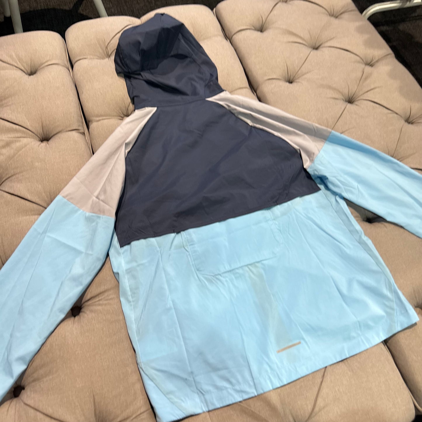 Nike Running Jacket 'Blue Navy Grey' (Second hand)