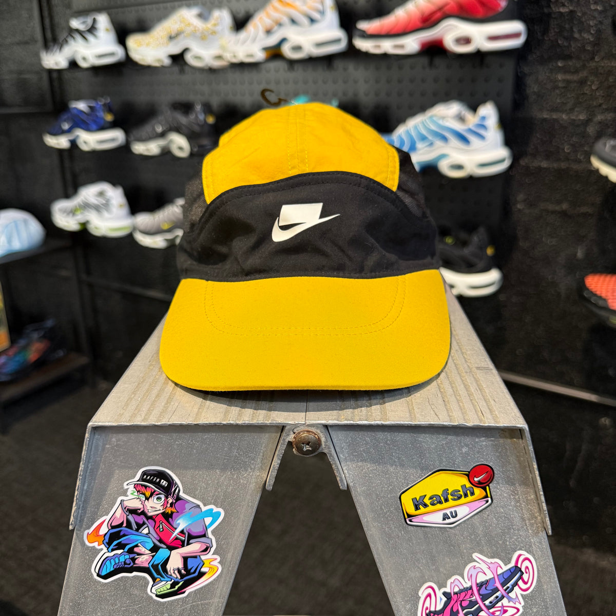 Nike Aerobill Pro Trail Tailwind Elite Dri-Fit Cap 'Black Yellow' (Brand New)