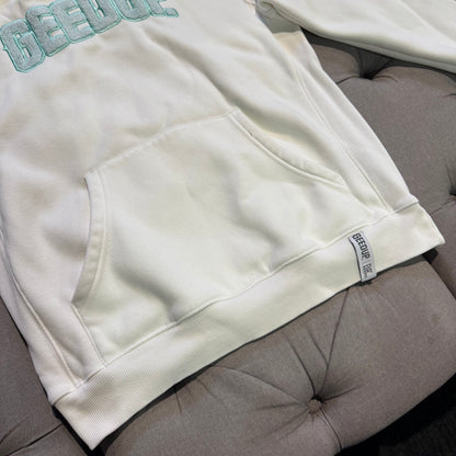 Geedup Play For Keeps Hoodie 'Bone Teal' (Second hand)
