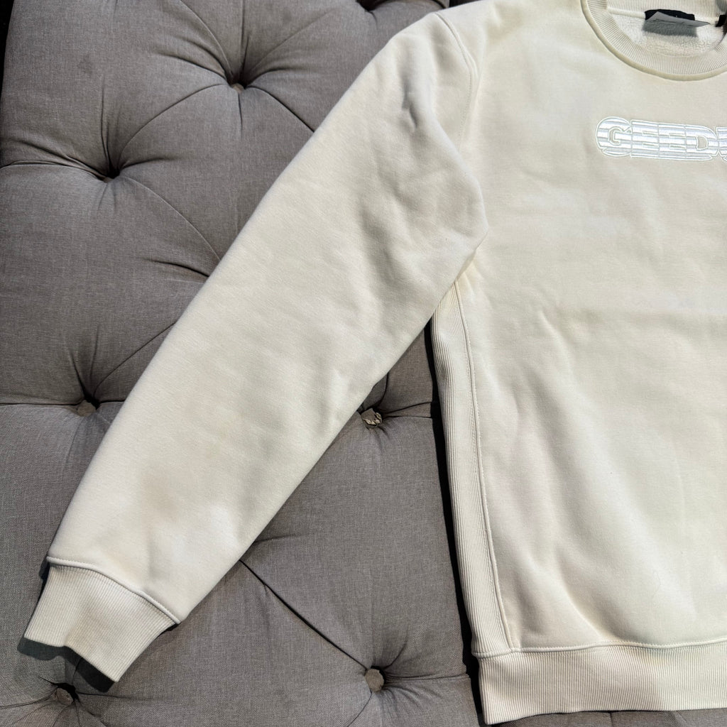 Geedup Sportsman Crewneck 'Ice Grey White' (Second hand)