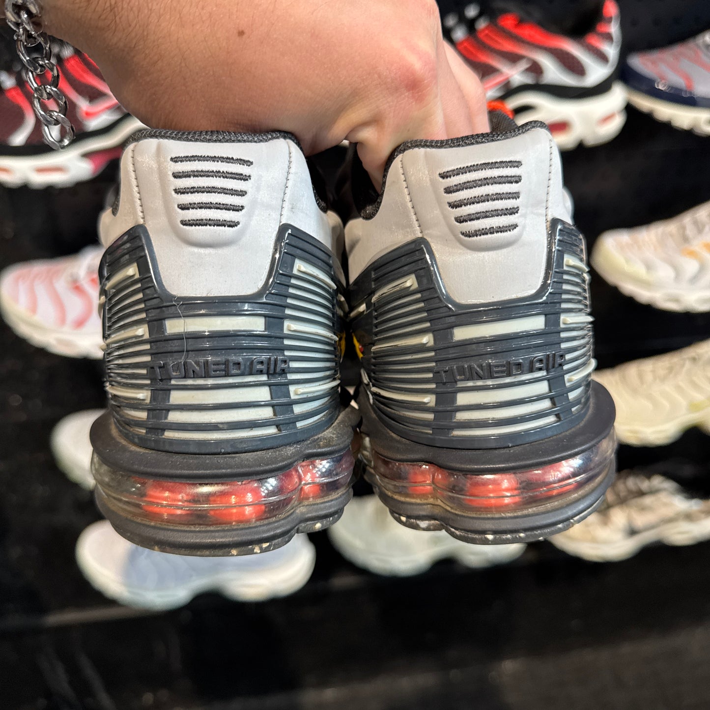 Nike Air Max Plus TN3 'Light Smoke Grey Orange' (Second hand)