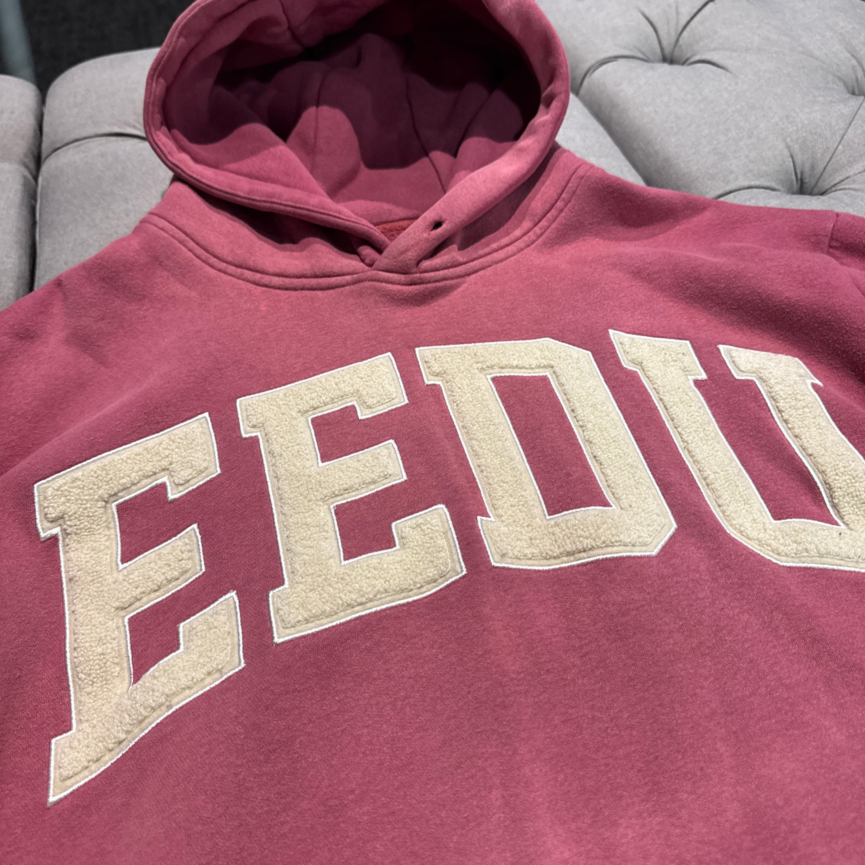 Geedup Team Logo Hoodie 'Maroon Cream' (Old model) (Second hand)