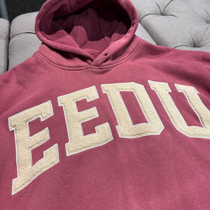 Geedup Team Logo Hoodie 'Maroon Cream' (Old model) (Second hand)