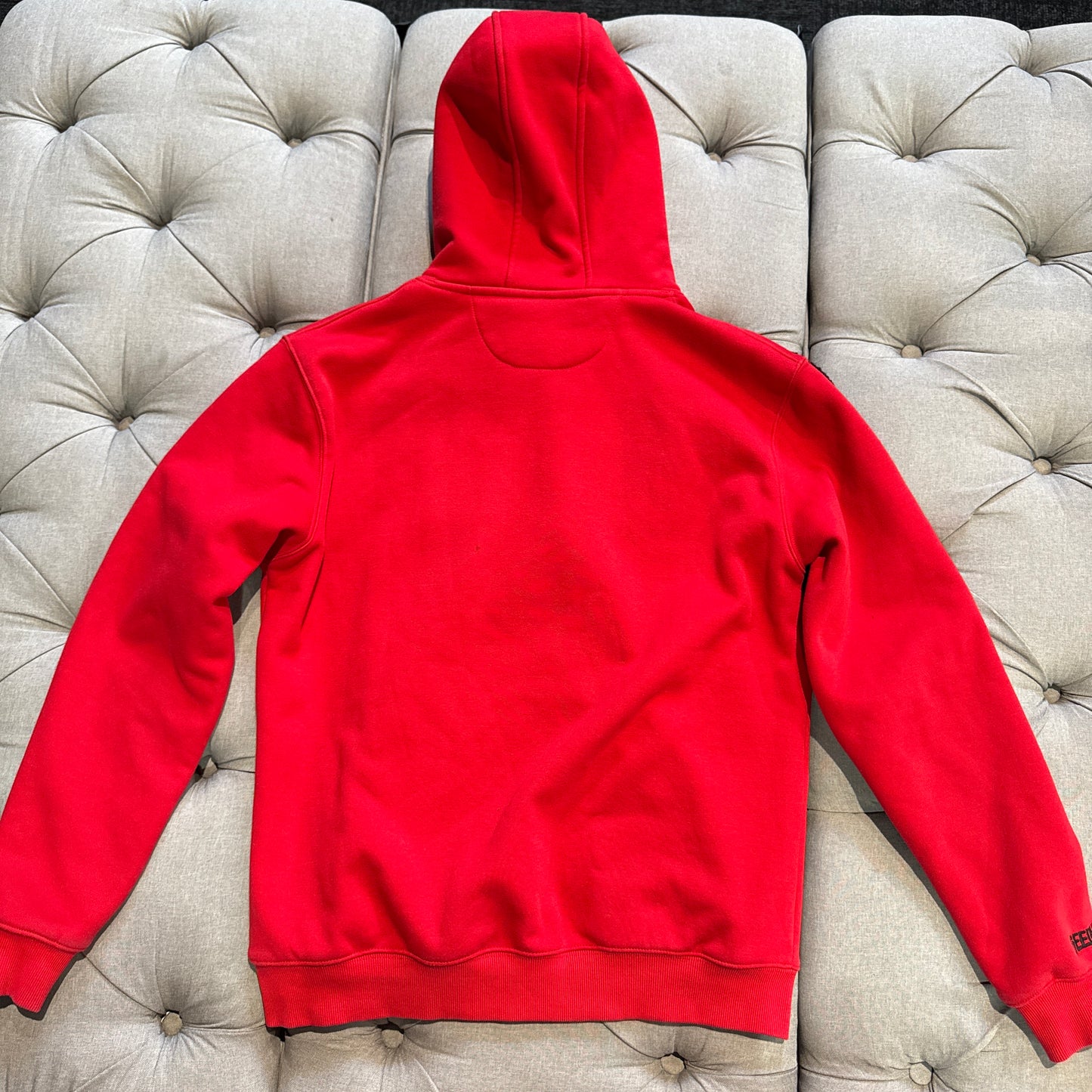 Geedup Handstyle Hoodie 'Red Black' (Second hand)