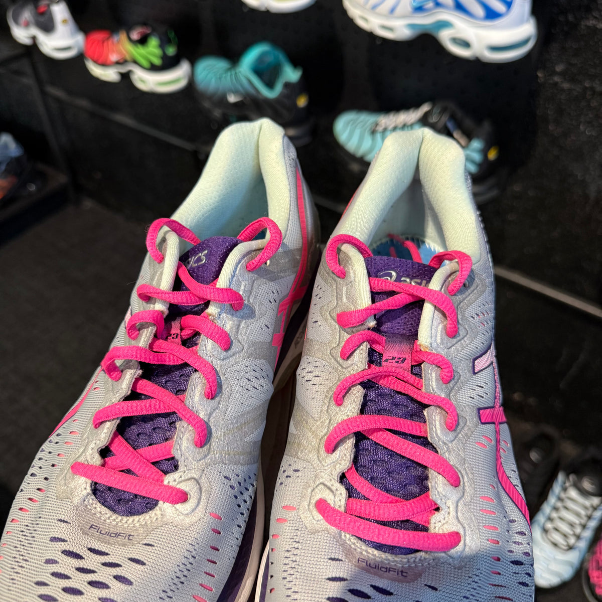 Asics Gel-Kayano 23 'Silver Pink Glow' (Second hand)