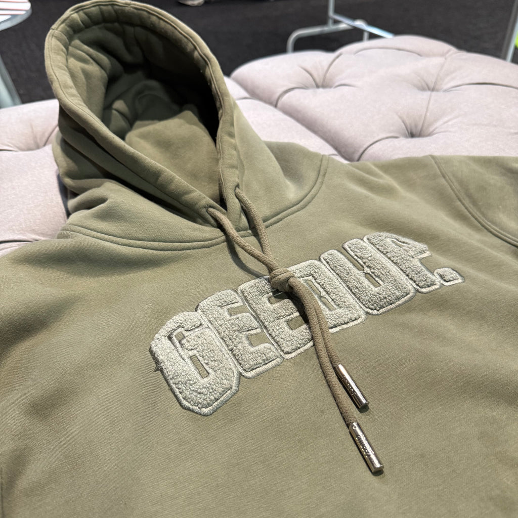 Geedup Play For Keeps Hoodie 'Olive' (Second hand)