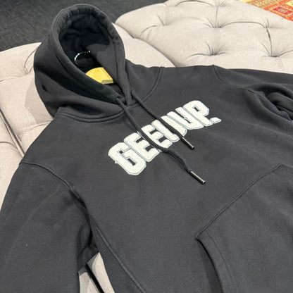 Geedup Play For Keeps Hoodie 'Black White' (Second hand)