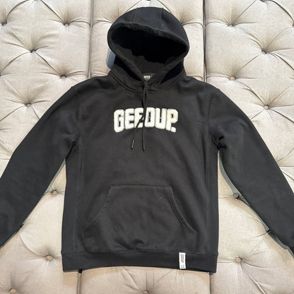 Geedup Play For Keeps Hoodie 'Black White' (Second hand)