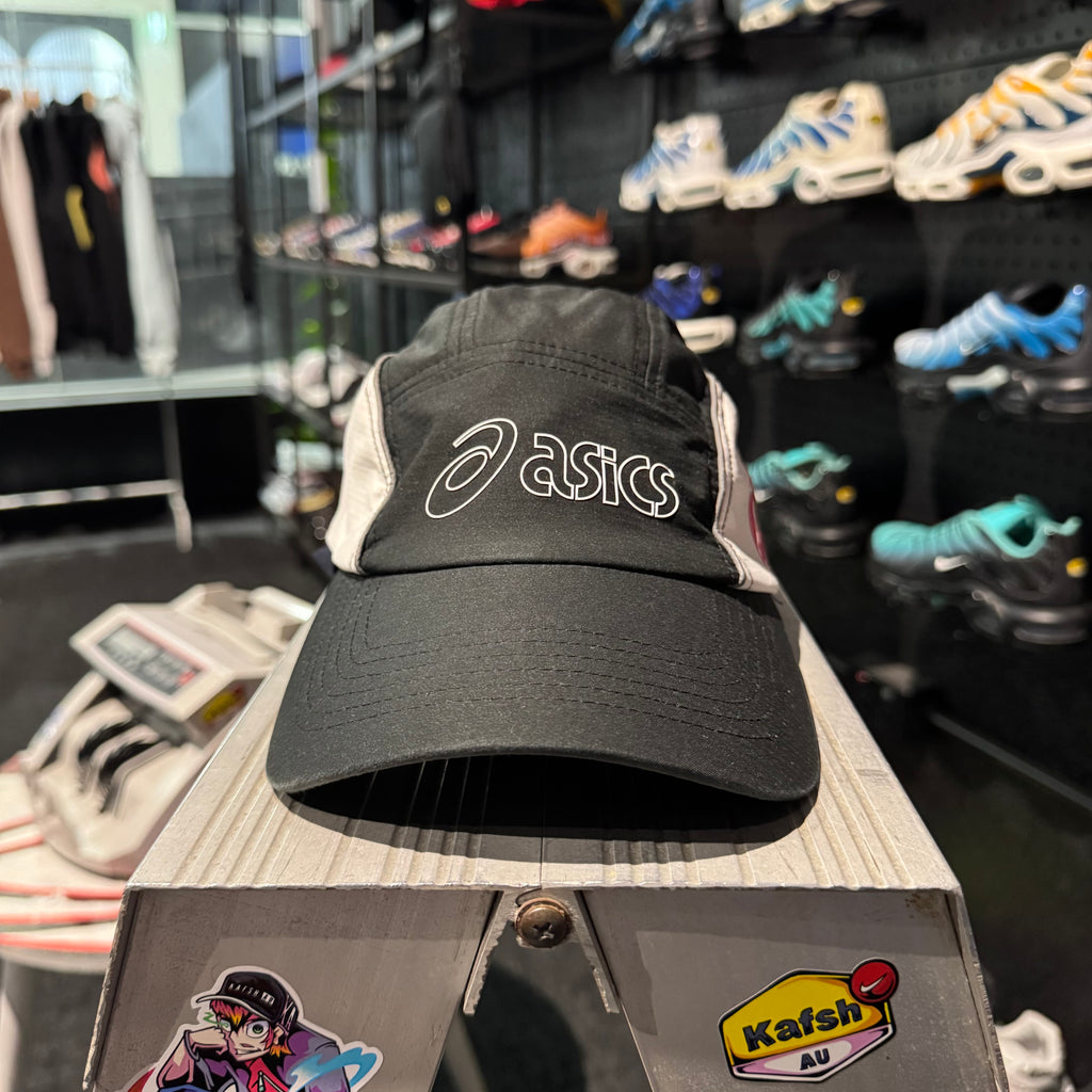 Asics Multi Logo Cap 'Black White Pink' (Second hand)