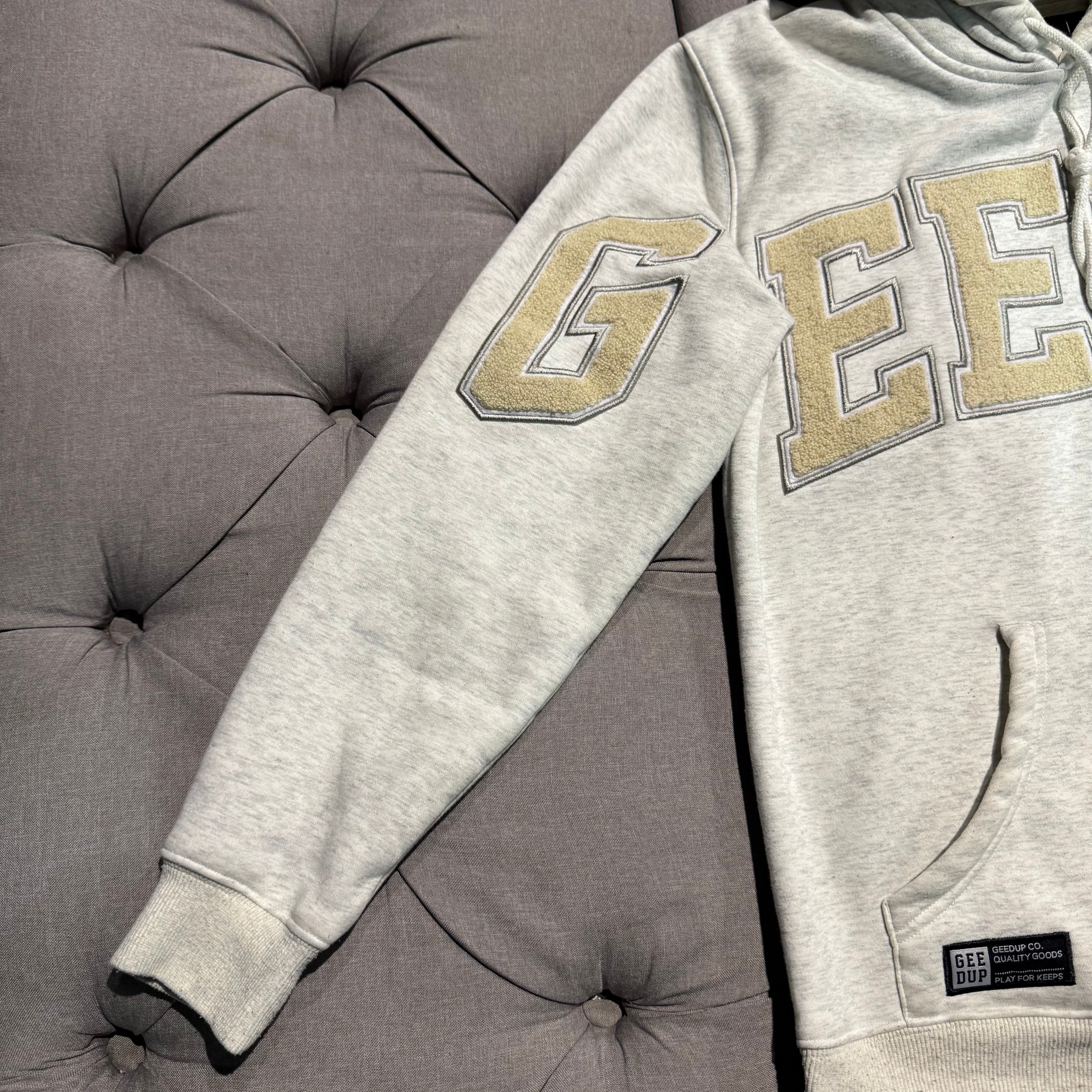 Geedup Team Logo Hoodie 'Wheat' (Second hand)