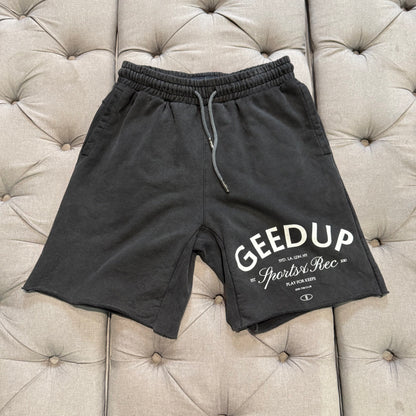 Geedup Sports Rec Shorts 'Washed Black' (Second hand)