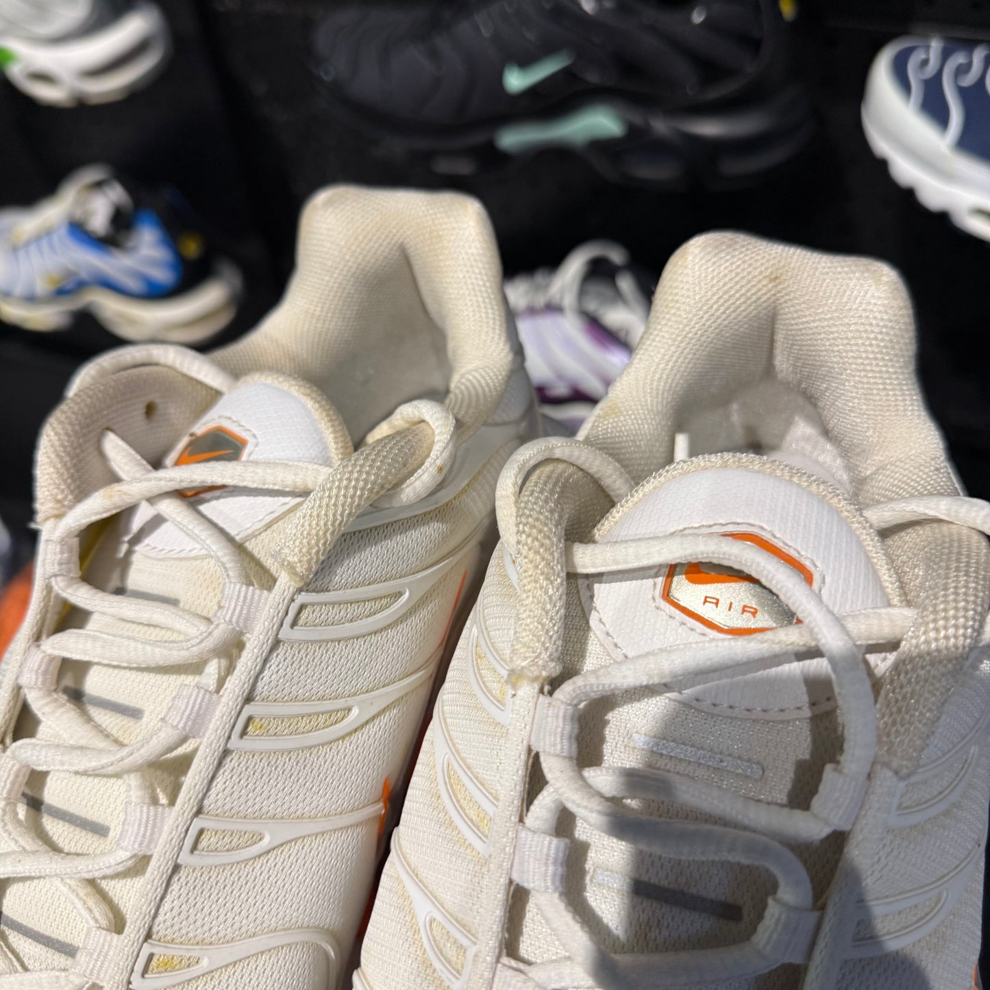 Nike Air Max Plus TN 'White Silver Orange 2017' (Second hand)
