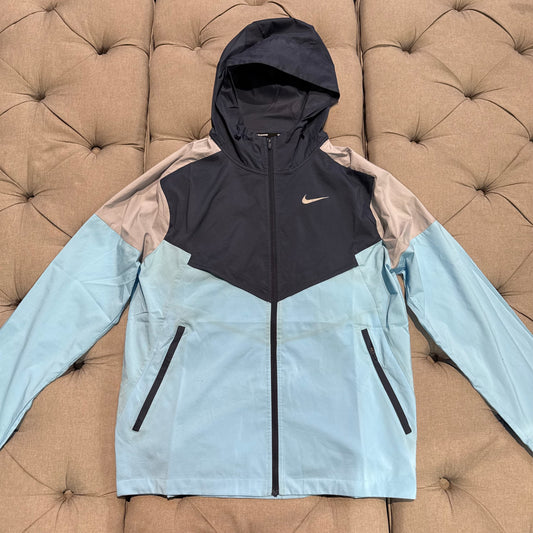 Nike Running Jacket 'Blue Navy Grey' (Second hand)