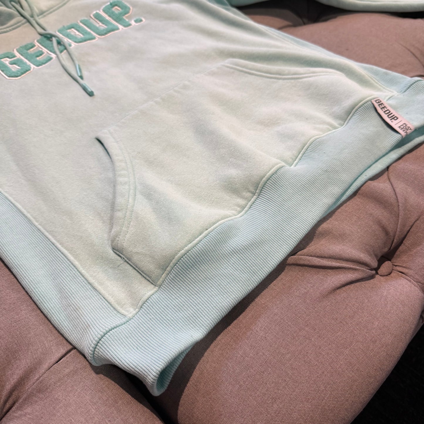 Geedup Play For Keeps Hoodie 'Teal' (Second hand)