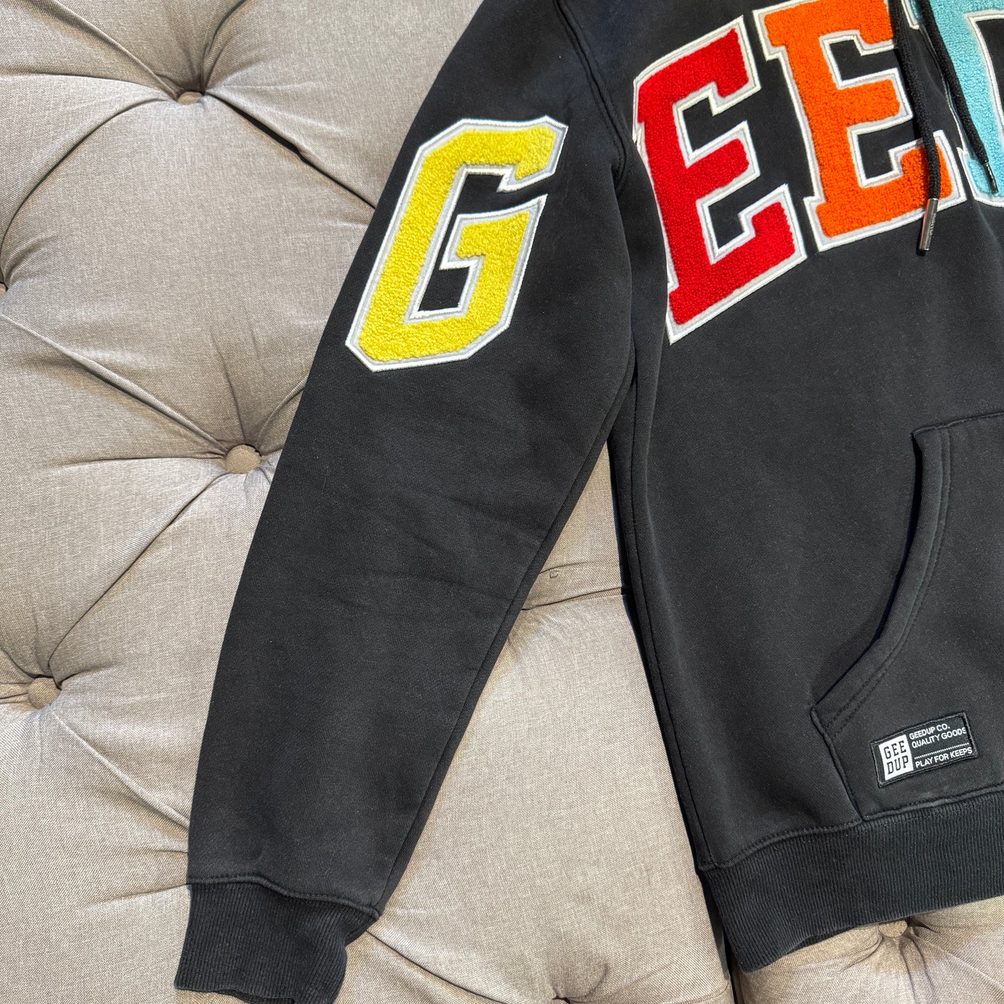 Geedup Team Logo Hoodie 'Multi Colour 1.0' (Second hand)