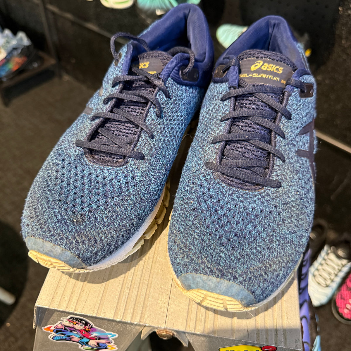 Asics Gel-Quantum 360 Knit 2 'Peacoat Gold Indigo Blue' (Second hand)