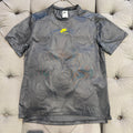 Nike Sportswear Air Max Dri-Fit All Print Over T-Shirt 'Iron Grey / Opti Yellow' (Second hand)