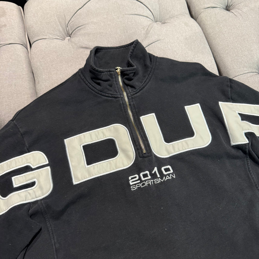 Geedup GDUP Sportsman Quarterzip 'Black White' (Second hand)