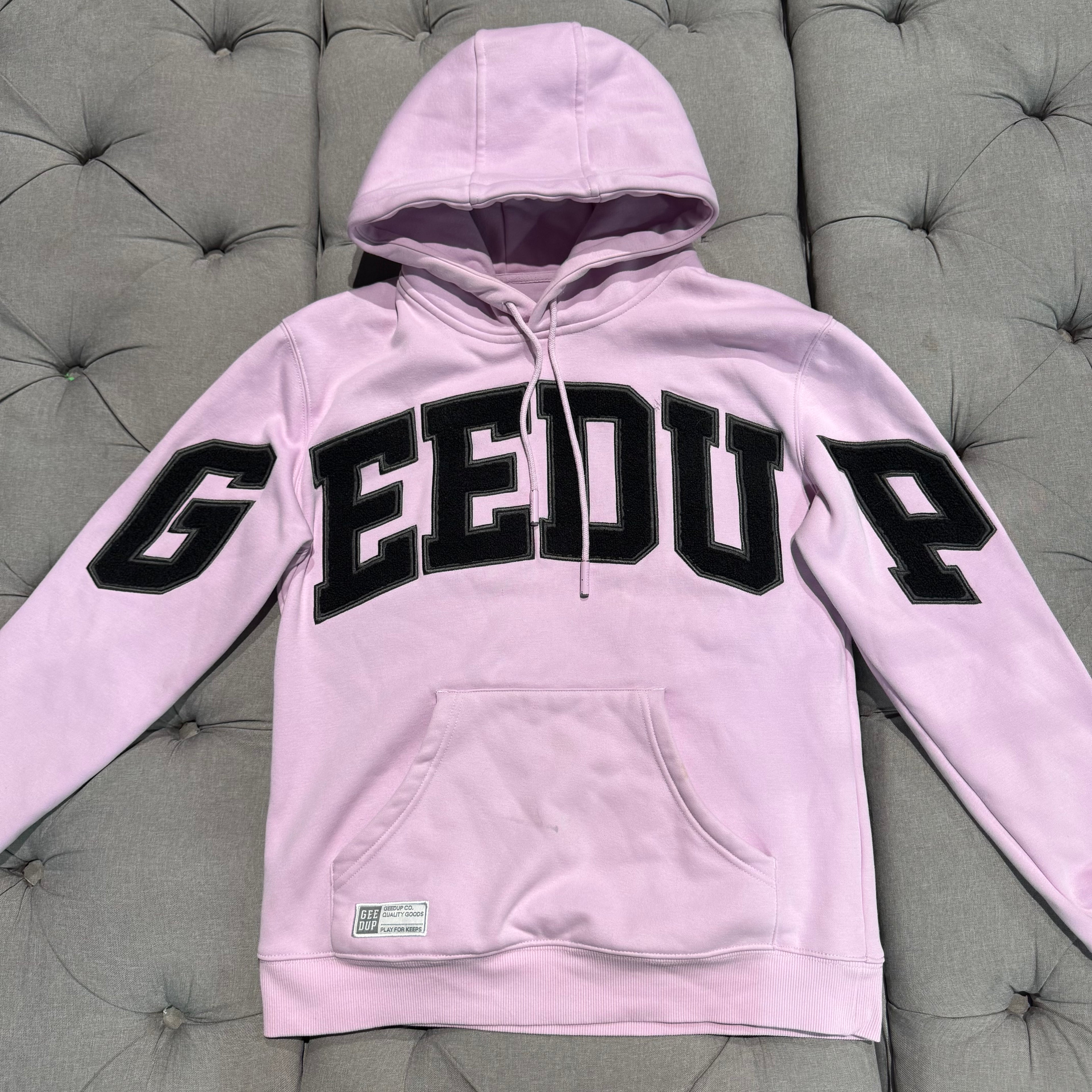 Geedup Team Logo Hoodie 'Lavender Black' (Second hand)