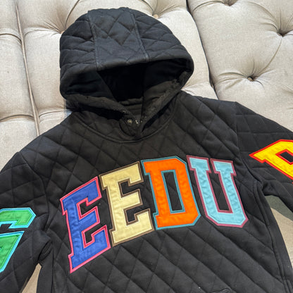 Geedup Team Logo Hoodie 'Holy Grail Multi Color 2.0 Quilt' (Second hand)